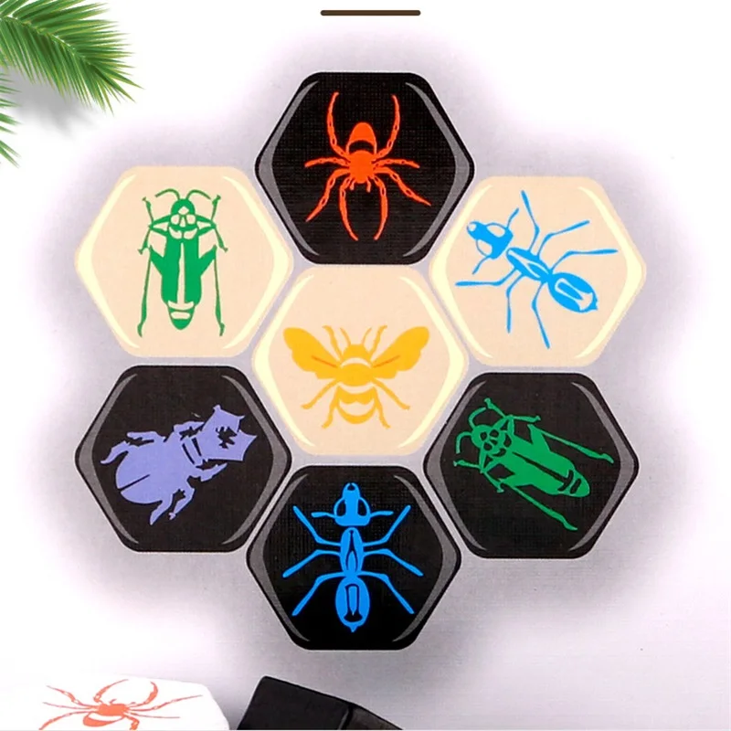 Kids Educational Game 2 - Bug Hive Chess Fun Gra planszowa