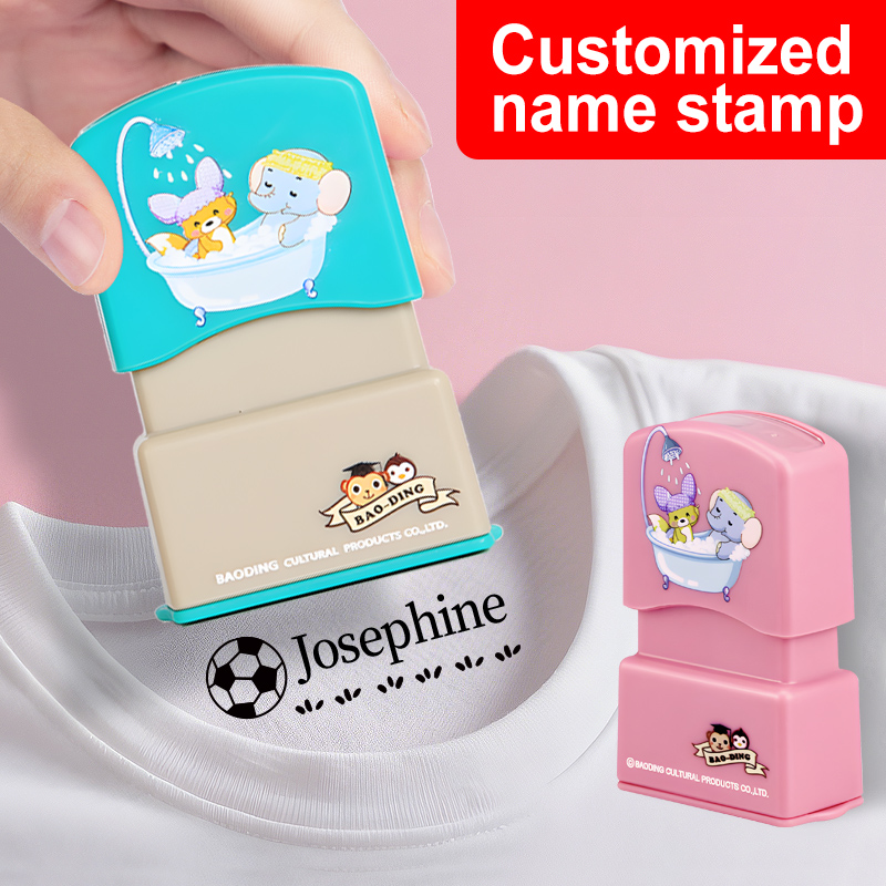 Kids Education Name - Personalizowany stempel dla dzieci - Wodoodporne