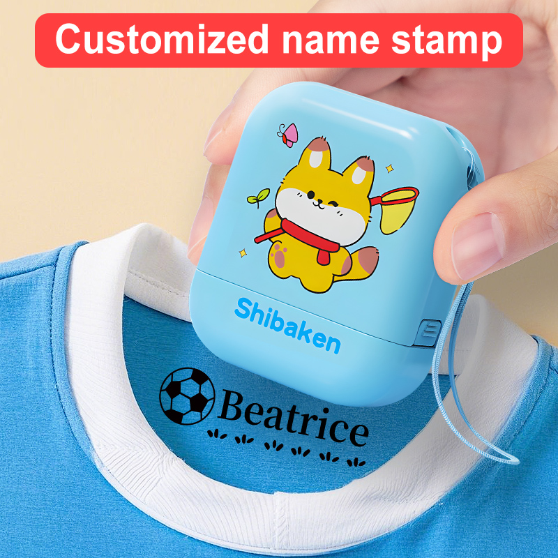 Kids Education Name - ‌ Zestaw do tworzenia personalizowanych stempli