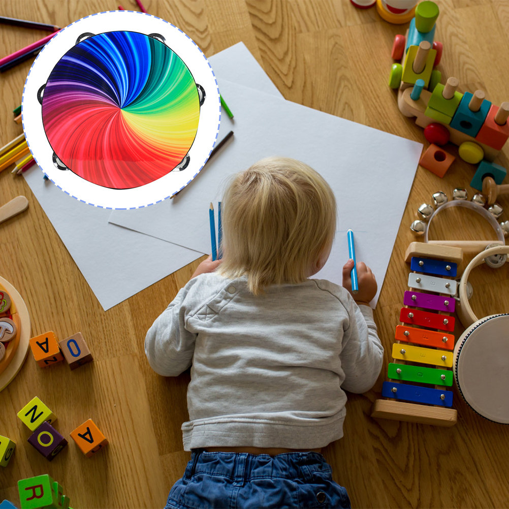 Podwójny tamburyn z dzwonkami  – Kids Education Bell recenzja i cena