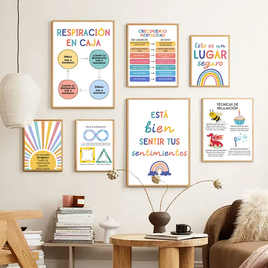 Motyw edukacyjny hiszpański Tę – Kids Education Room recenzja i cena