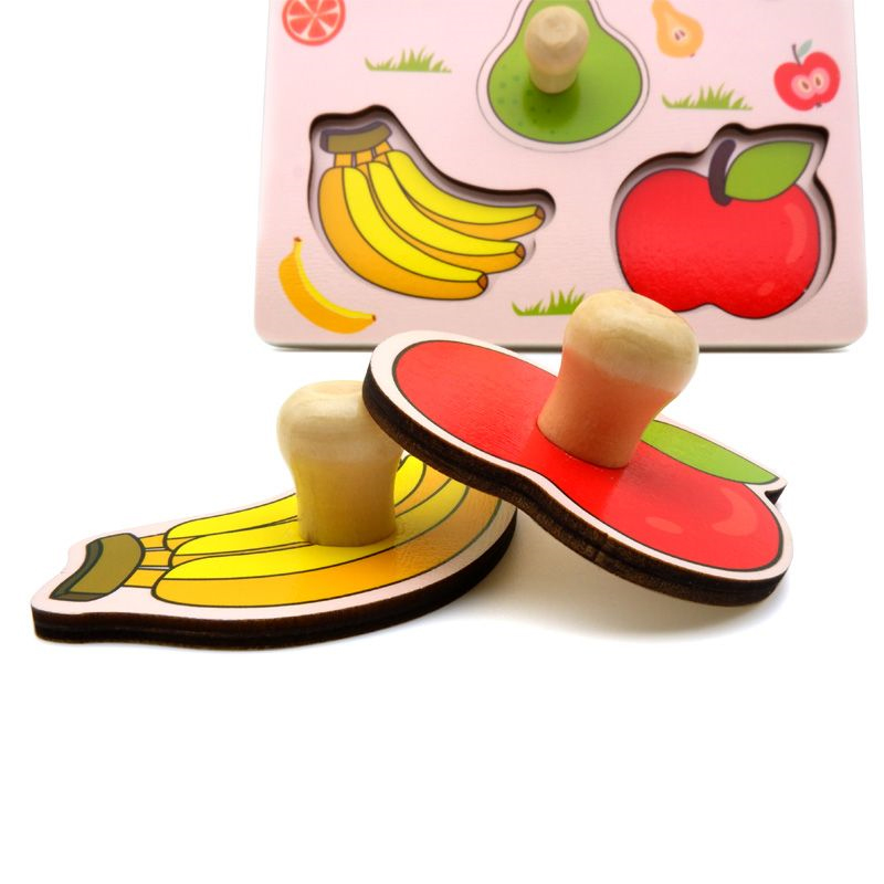 Drewniane puzzle dla dzieci Mo – Kids Educational Game 2 recenzja i cena