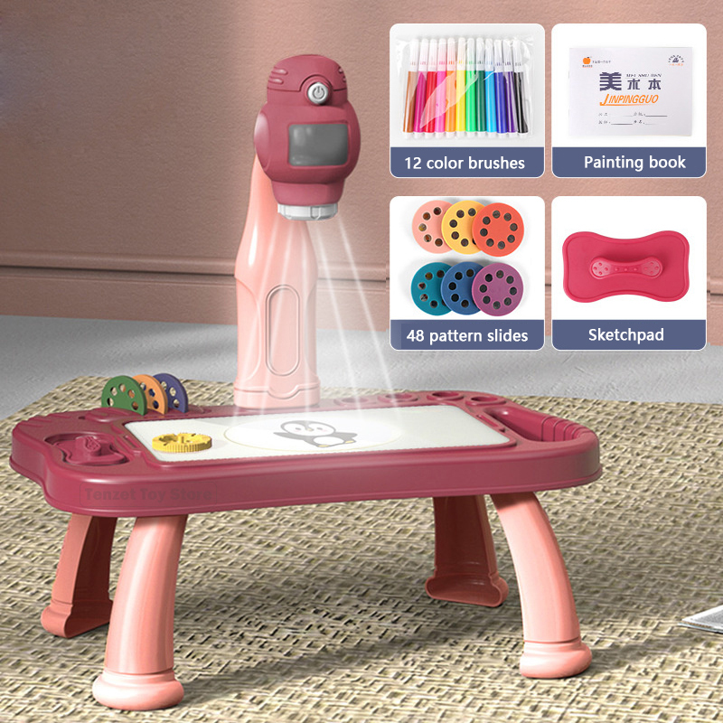 Inteligentny projektor dzieci  – Kids Education Tablets recenzja i cena