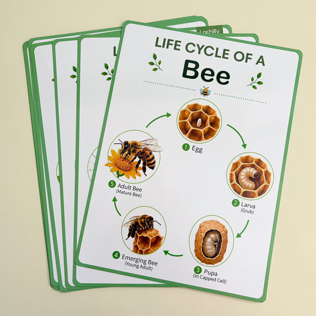 8 sztuk edukacyjnych plakatów  – Kids Educational Poster recenzja i cena