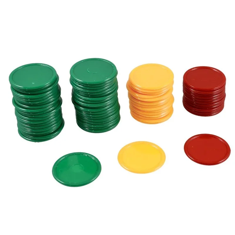 Chipy do pokera 3,2 cm 3 kolor – Kids Education Room recenzja i cena