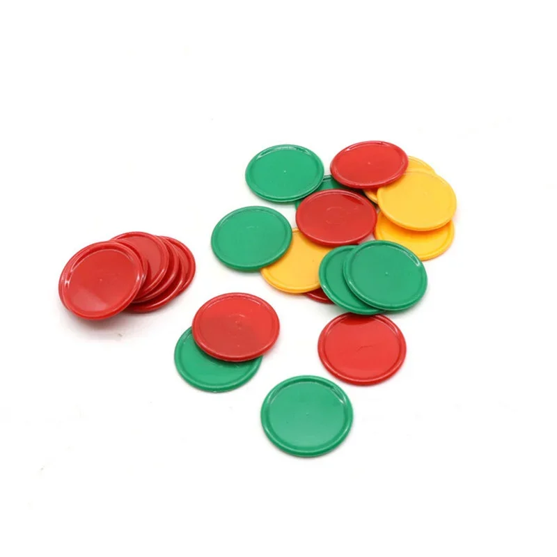 Chipy do pokera 3,2 cm 3 kolor – Kids Education Room recenzja i cena