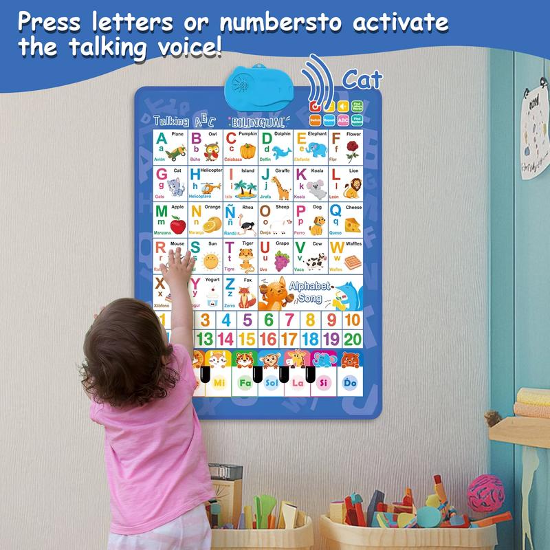 Interaktywny plakat edukacyjny – Kids Educational Poster recenzja i cena
