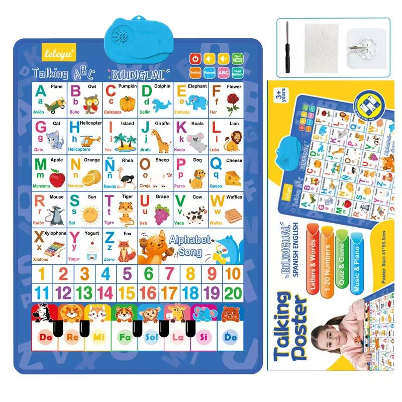 Interaktywny plakat edukacyjny – Kids Educational Poster recenzja i cena