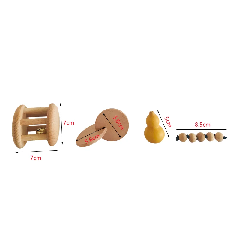 Drewniane grzechotka z dzwonki – Kids Educational Box recenzja i cena