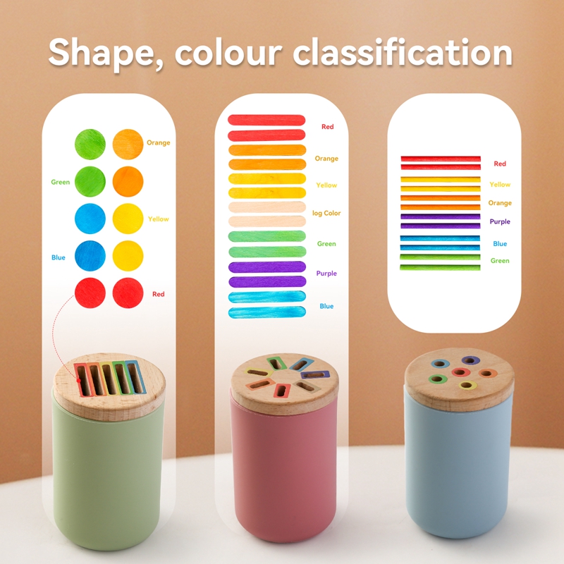 Drewniane zabawki Montessori S – Kids Educational Box recenzja i cena