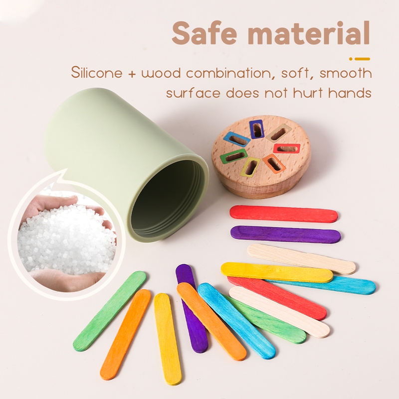 Drewniane zabawki Montessori S – Kids Educational Box recenzja i cena