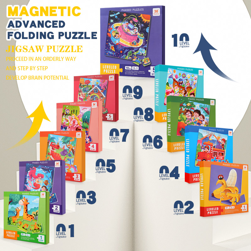 Magnetyczne drewniane puzzle d – Kids Educational Box recenzja i cena