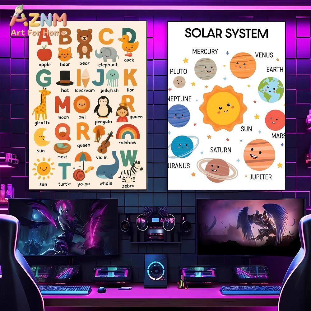 AZNM Dziecięce Edukacyjne Obra – Kids Educational Poster recenzja i cena