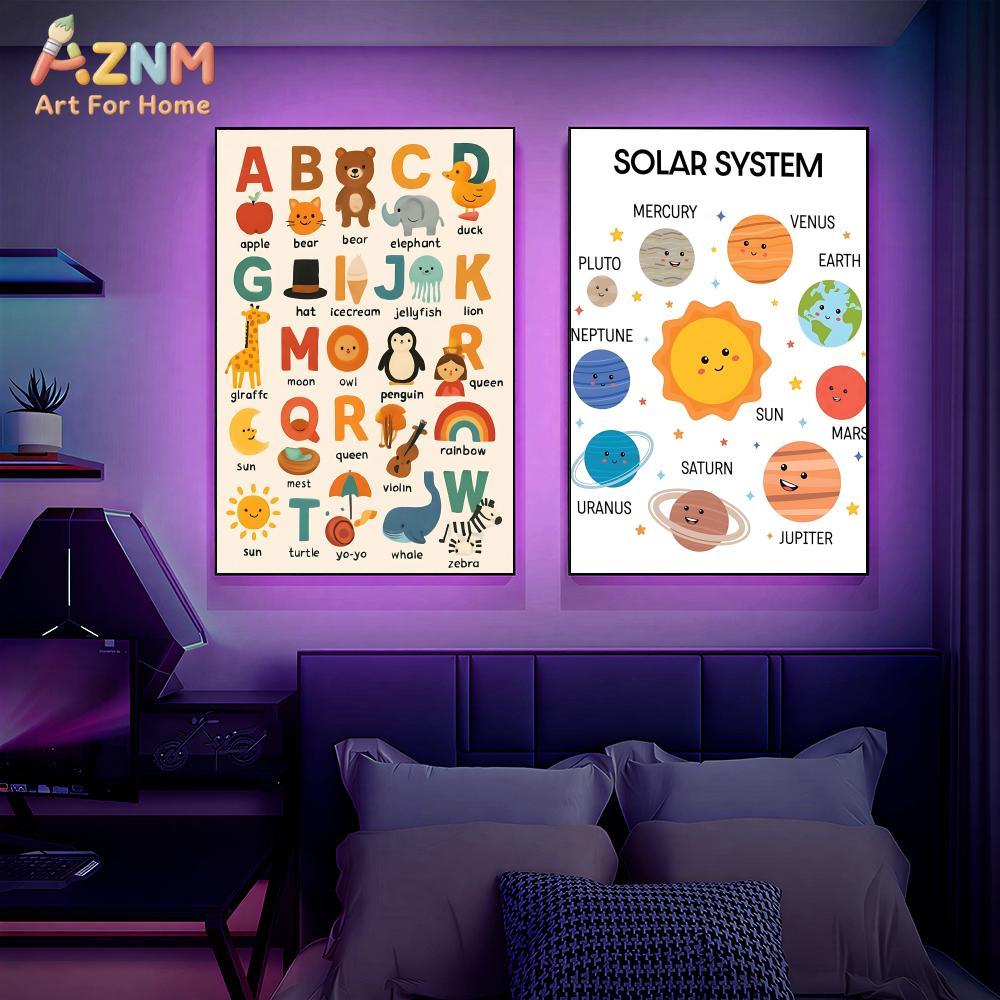 AZNM Dziecięce Edukacyjne Obra – Kids Educational Poster recenzja i cena