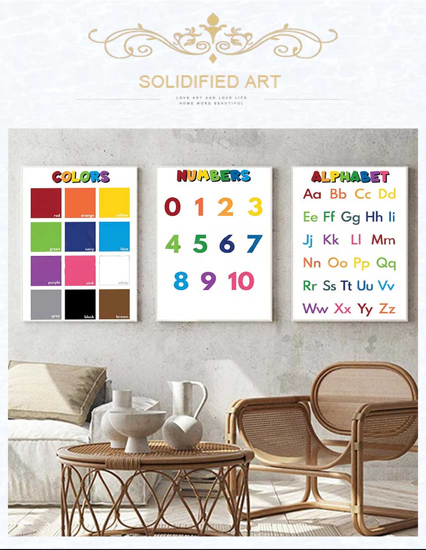 1 szt. bezramkowy plakat eduka – Kids Education Name recenzja i cena