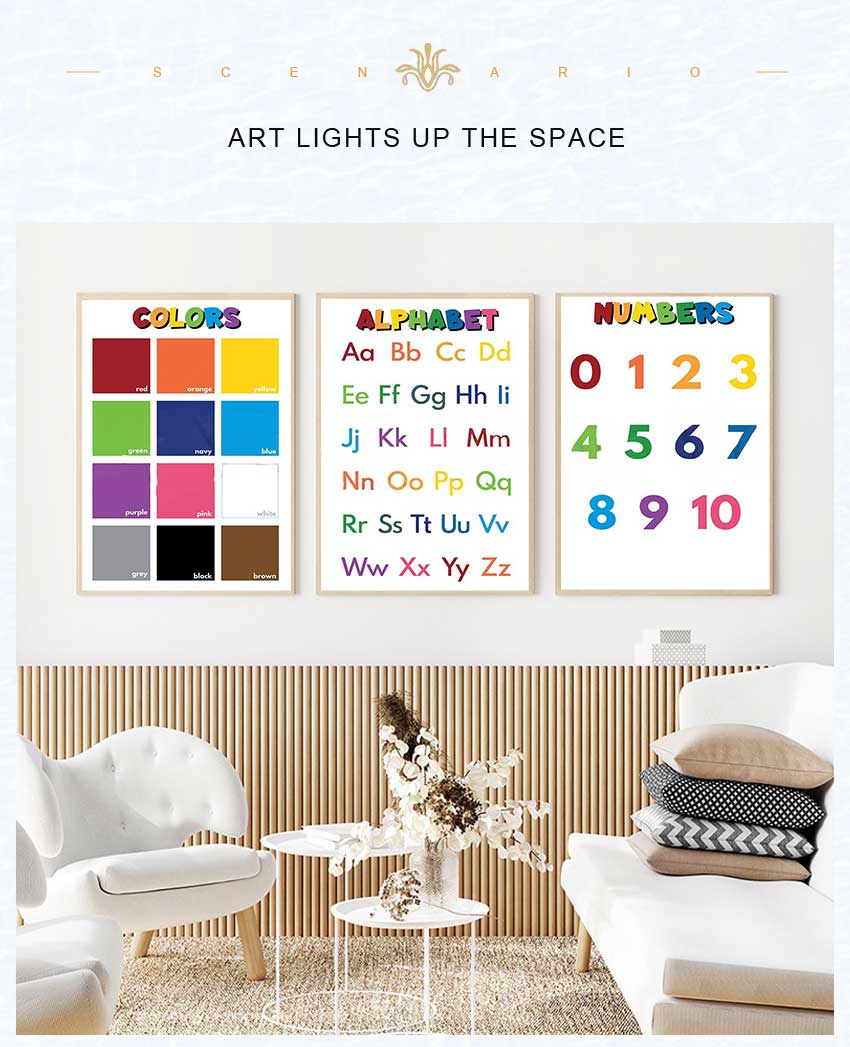 1 szt. bezramkowy plakat eduka – Kids Education Name recenzja i cena