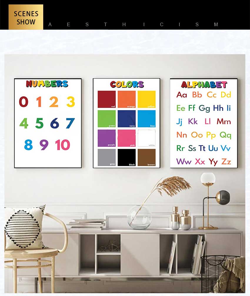 1 szt. bezramkowy plakat eduka – Kids Education Name recenzja i cena