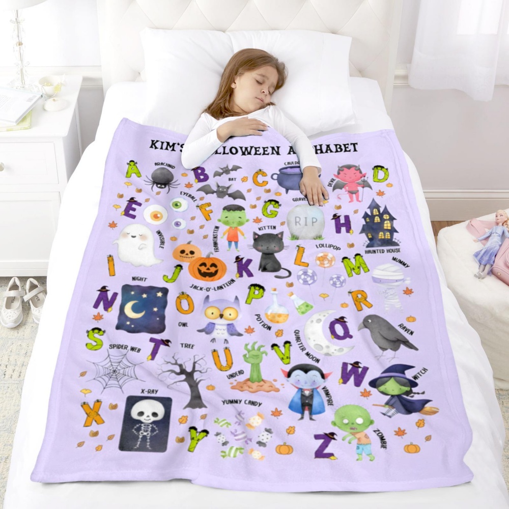 Koc z imieniem na Halloween, a – Kids Education Name recenzja i cena