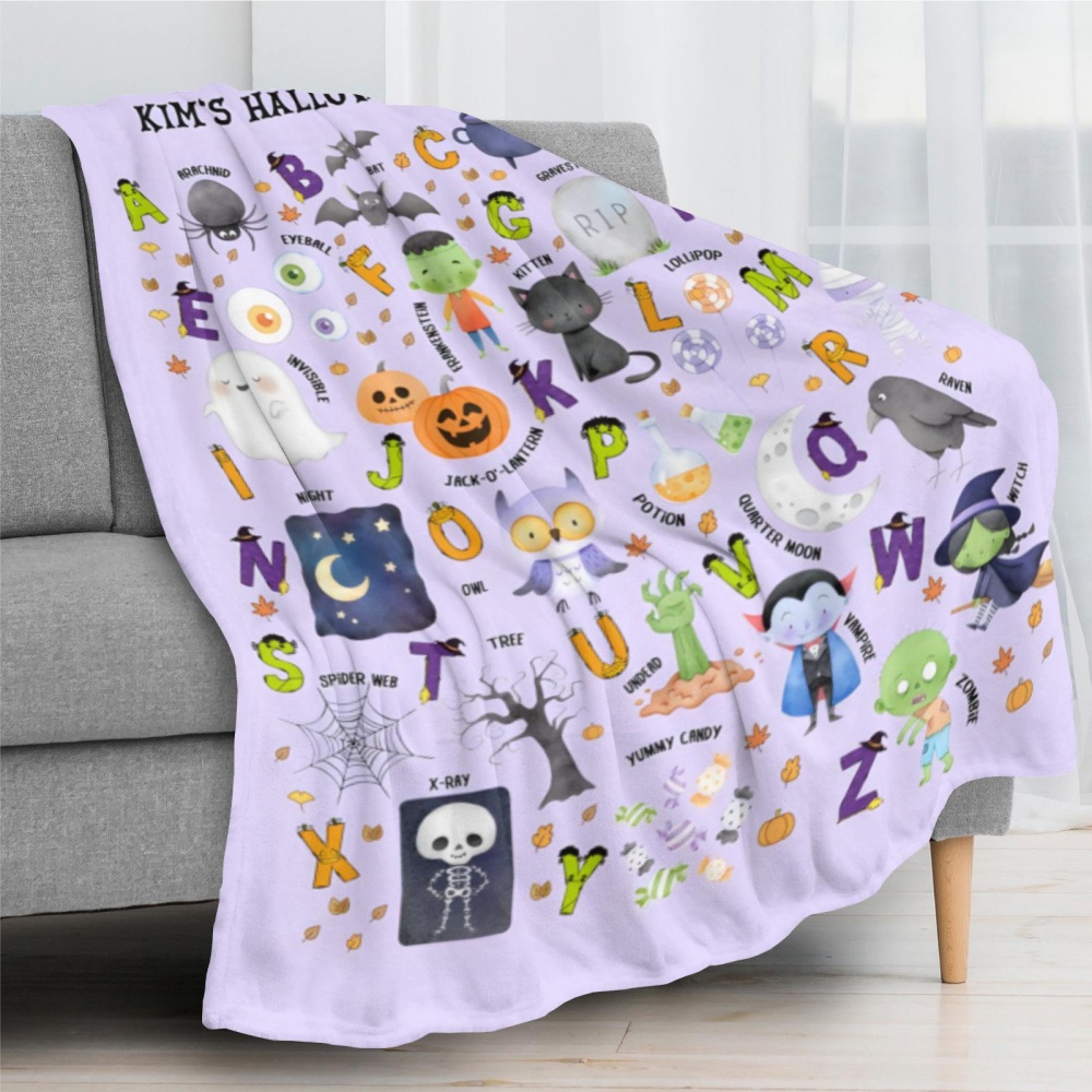 Koc z imieniem na Halloween, a – Kids Education Name recenzja i cena