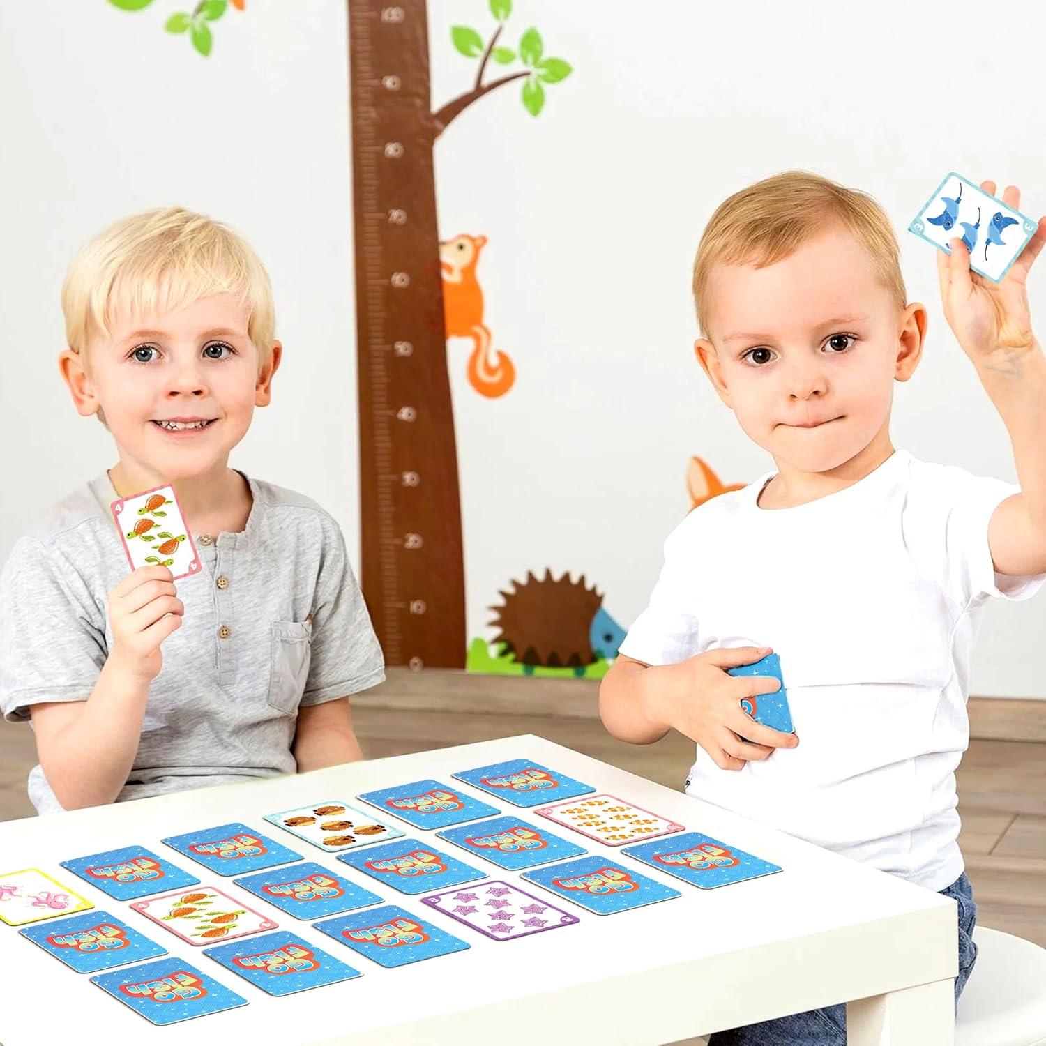 Gry karciane 2 w 1 dla dzieci: – Kids Educational Game 2 recenzja i cena
