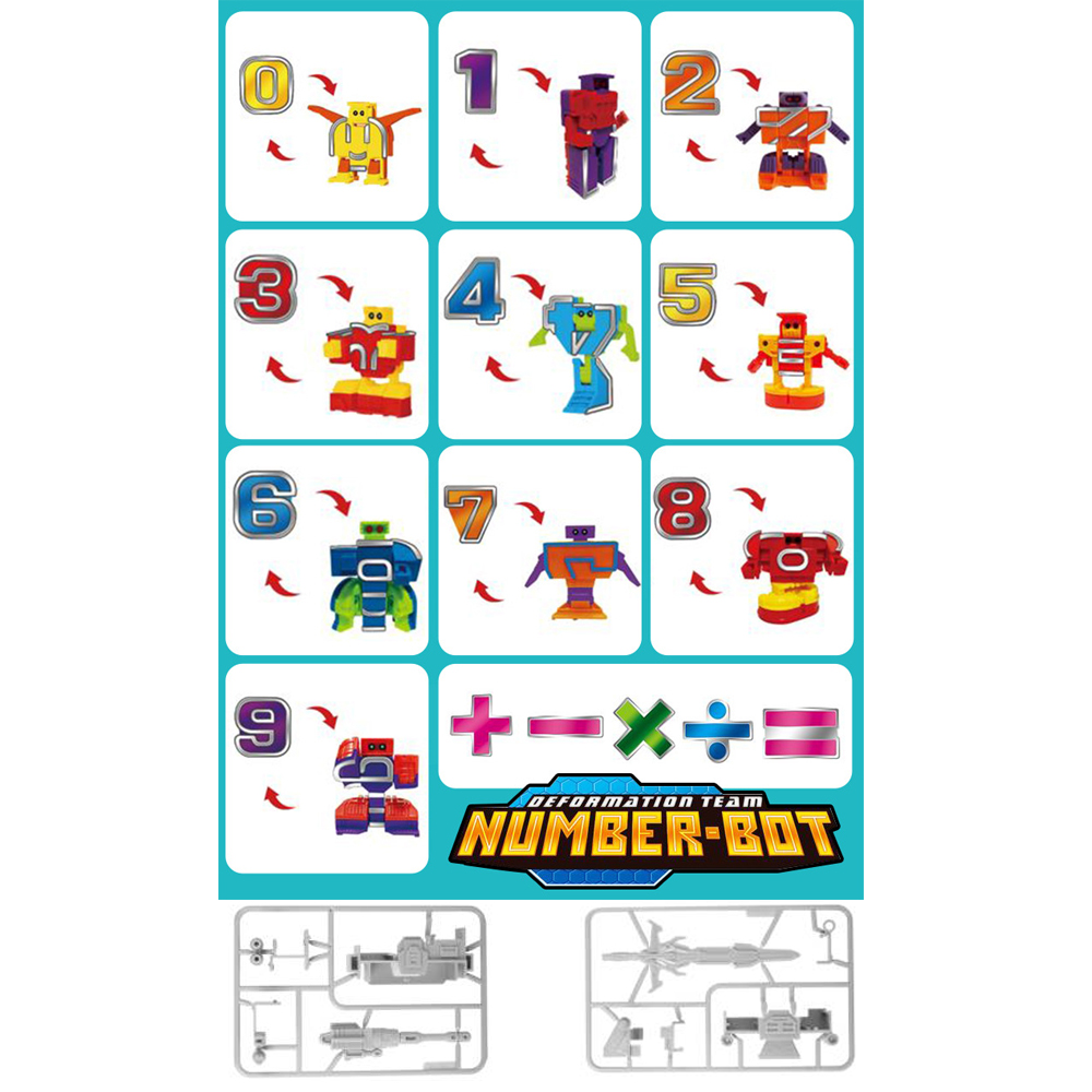 Numer zabawkowe roboty, cyfrow – Kids First Education recenzja i cena